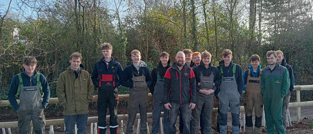 College Students At Newent Cricket Club