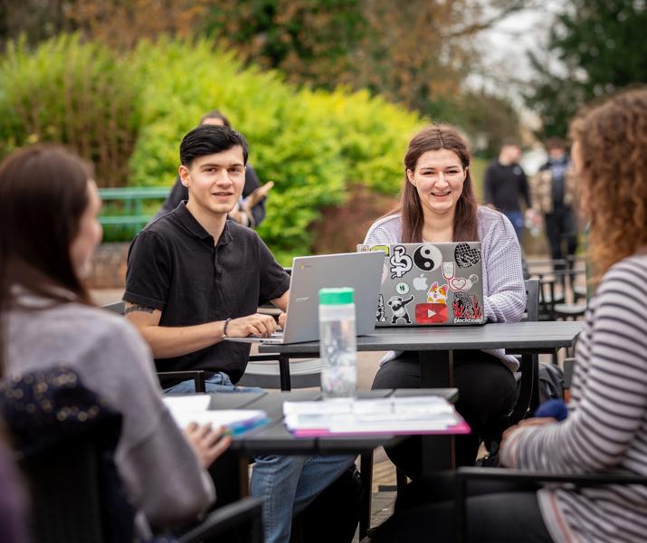 HE Student Life Outside On Campus
