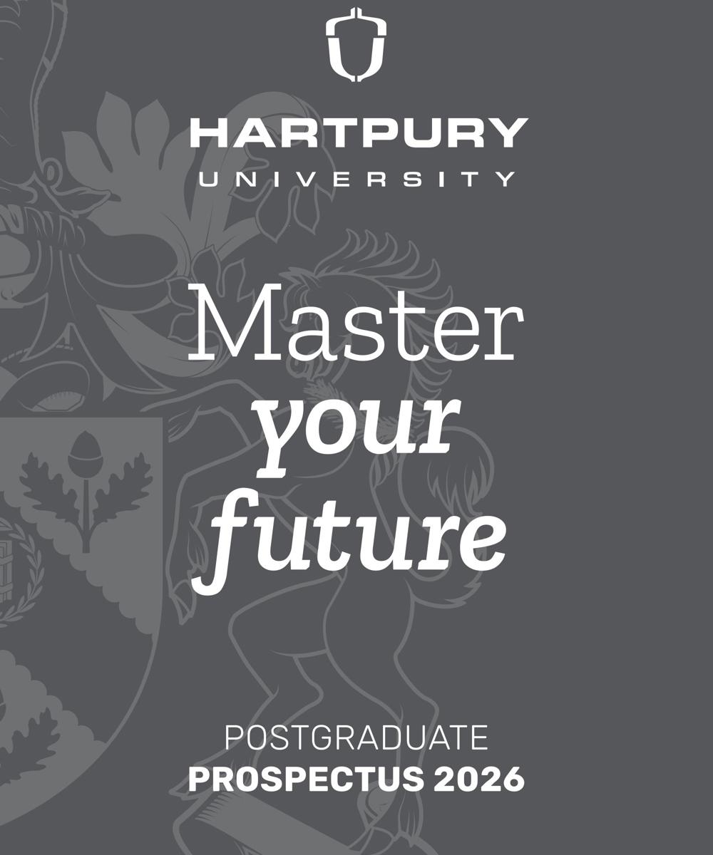 Postgraduate Prospectus 2026 Hartpury University