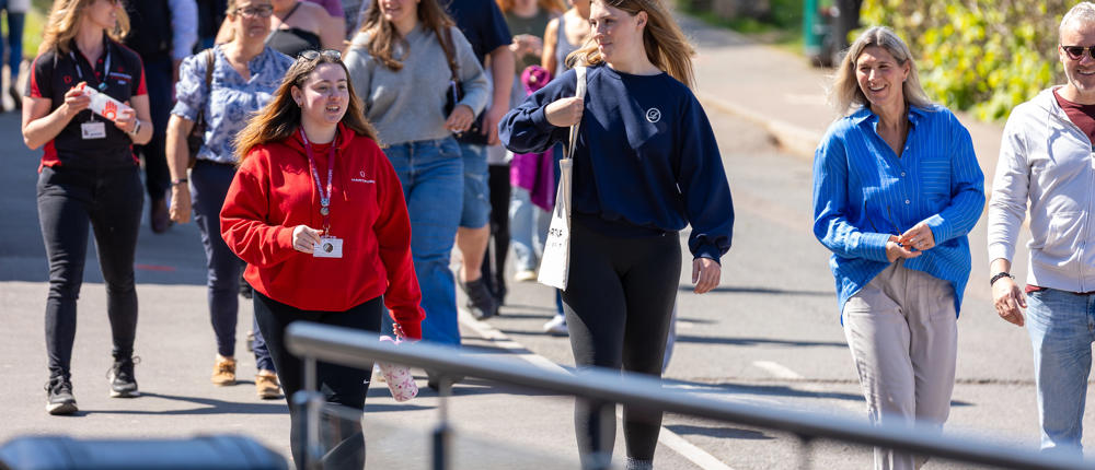 Student Ambassador Tour At Open Day