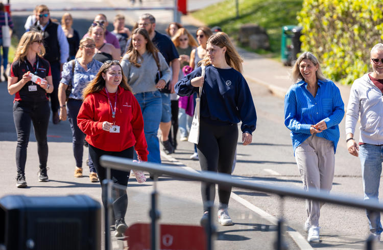 Student Ambassador Tour At Open Day