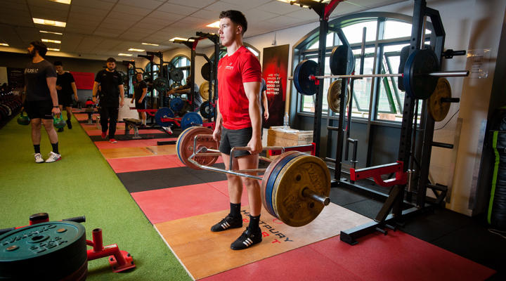 Students In Power Gym