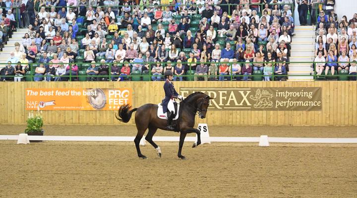 Charlotte Dujardin In Hartpury Arena