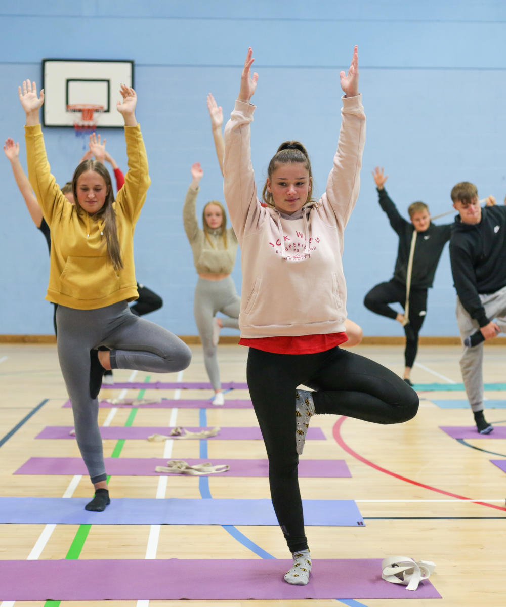 College Students Fitness Session