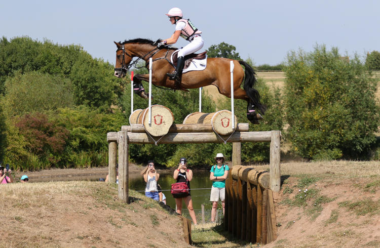 Horse Jumping Cross Country