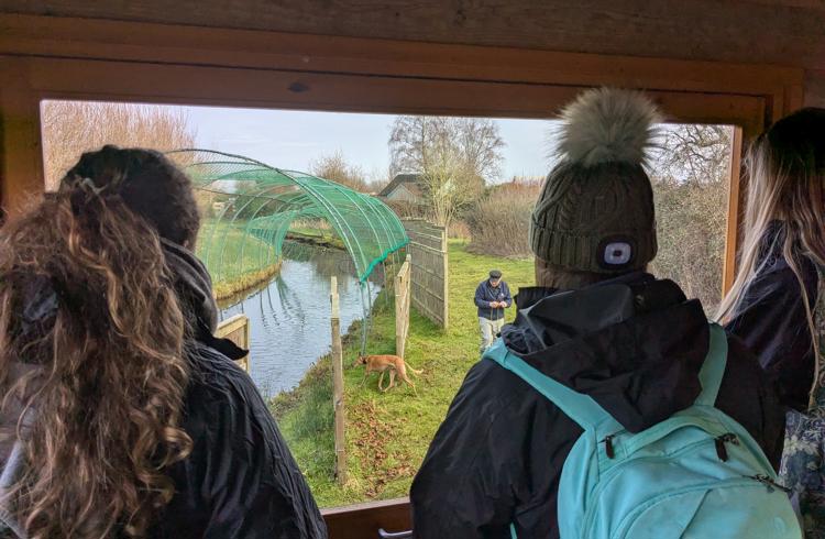 Conservation Students At Slimbridge (1)