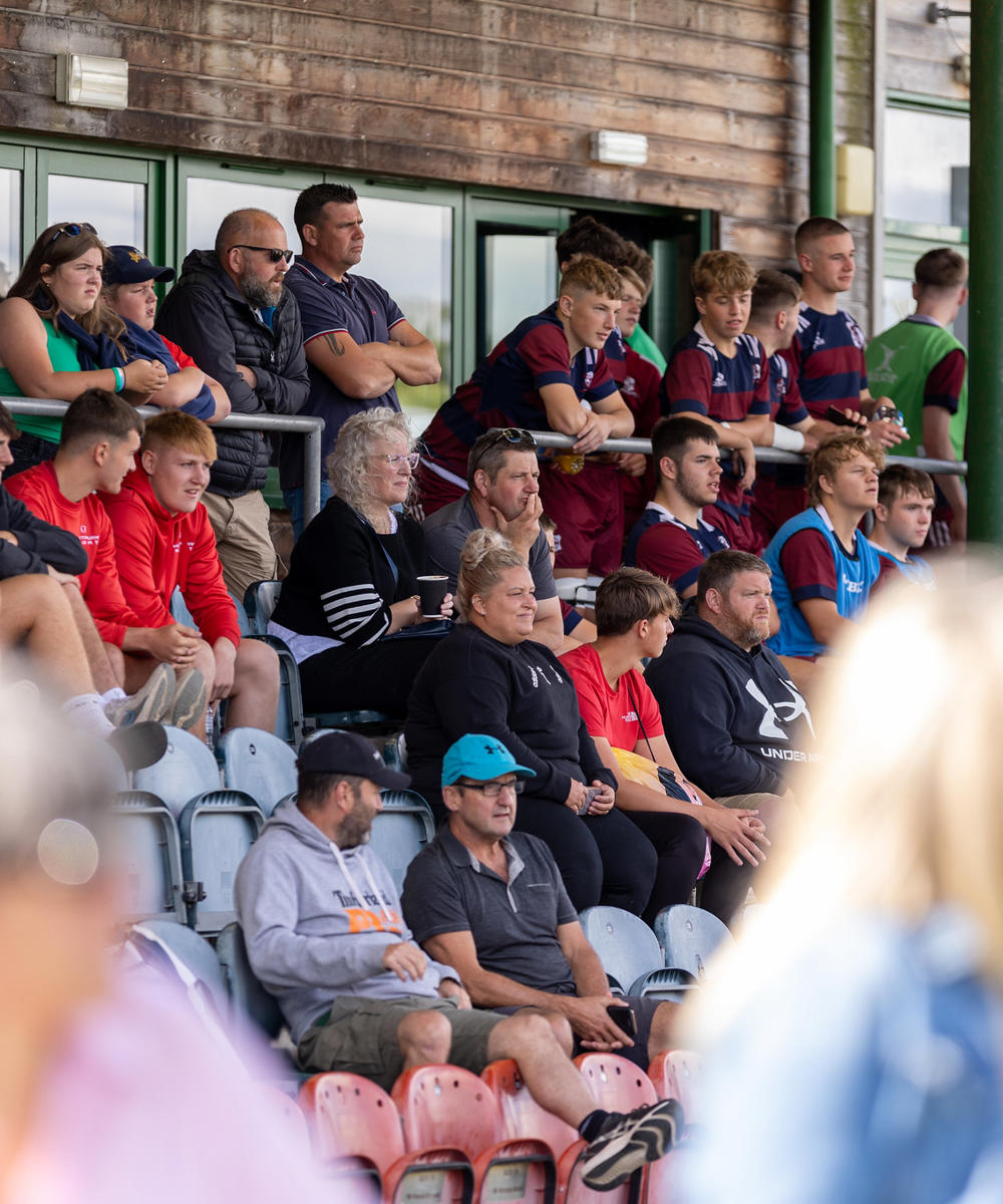 Crowds Watching Game At Hartpury Arena