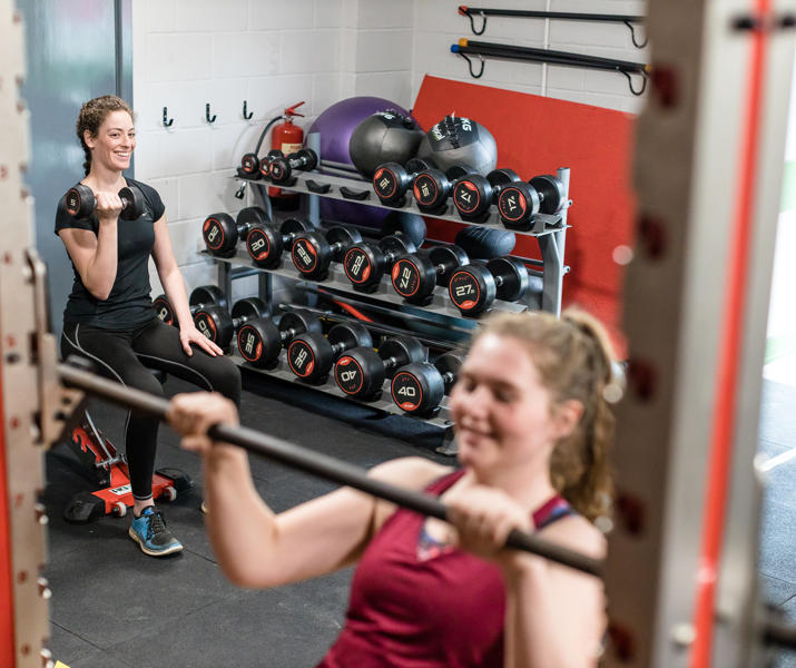 Two Ladies In Rider Performance Gym