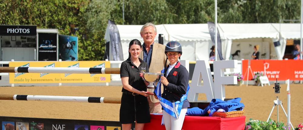 Rosalind Canter Prize Giving CCI4S Sat