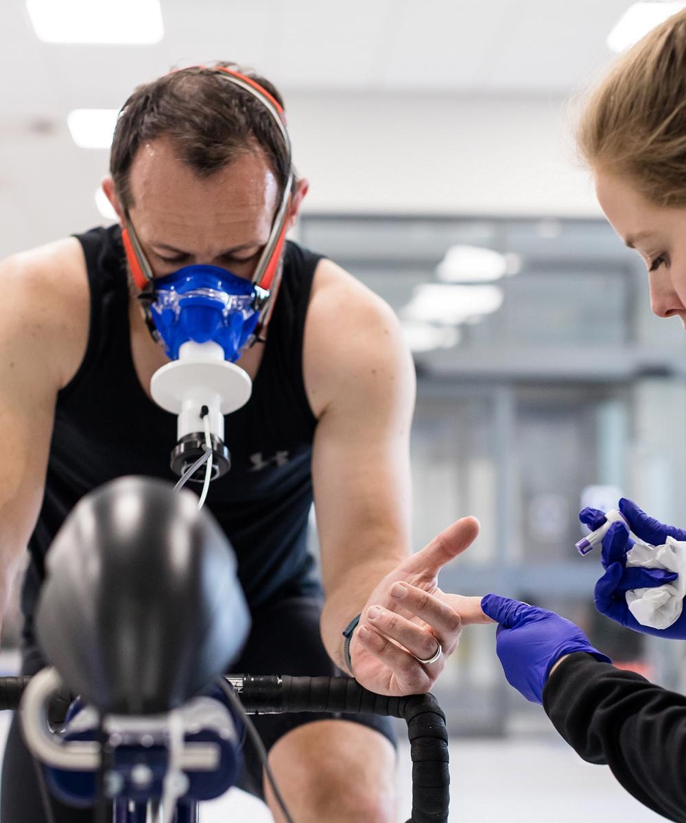 PG Sport Cycling Blood Lactate Testing