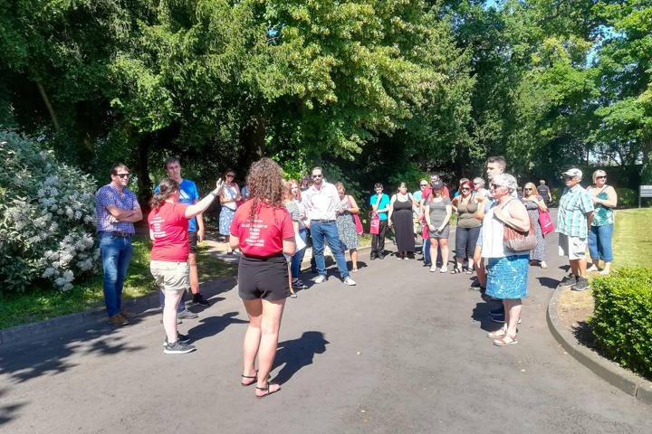 College Open Day Group Of People