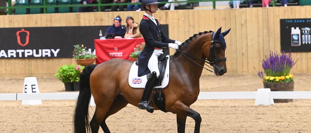 Lewis Carrier Competing At Hartpury