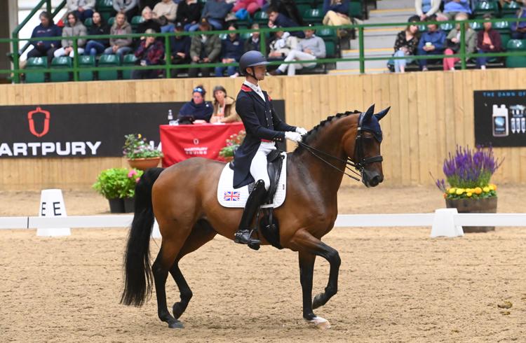 Lewis Carrier Competing At Hartpury