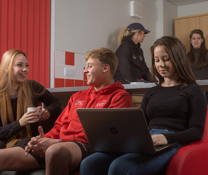 College Accommodation Common Area