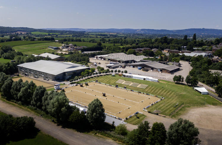 Hartpury Equine Aerial View