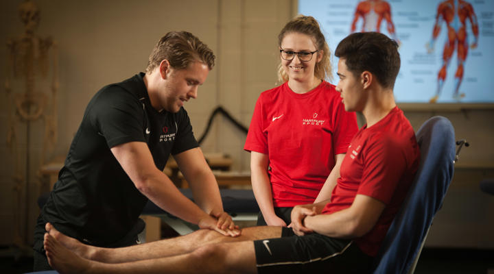 Rehab Student And Lecturer