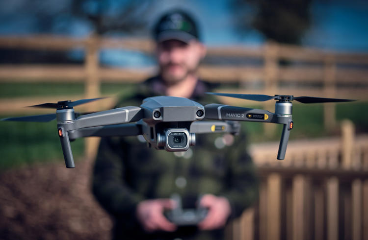 Male Flying Drone