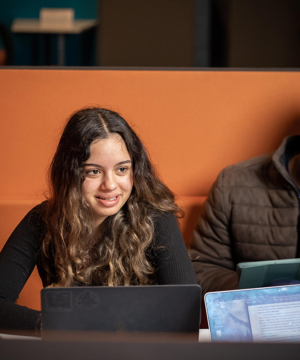 Group Of Students In Study Lounge